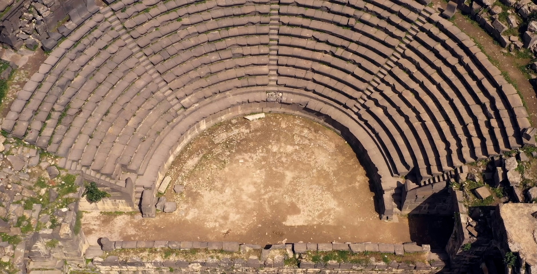 Ancient amphitheater in Cyprus